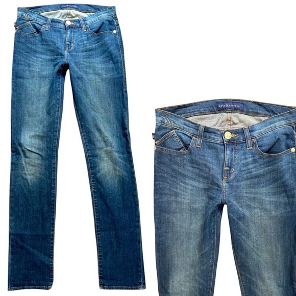 2000'S VTG. RARE ROCK & REPUBLIC BERLIN JEANS US SZ. 8‎ - Picture 2 of 4